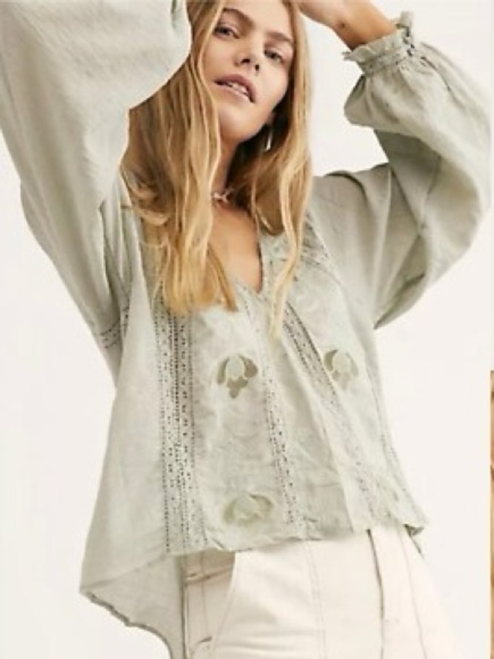Free People Bohemian Blouse